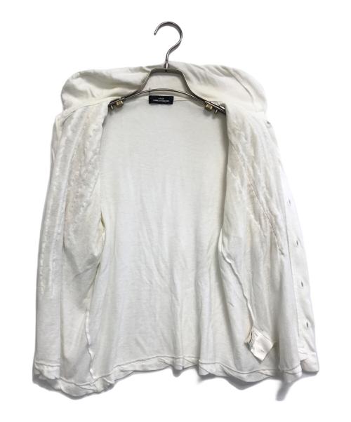 tricot COMME des GARCONS（トリココムデギャルソン）tricot COMME des GARCONS (トリココムデギャルソン) 半袖フリルシャツ ホワイト サイズ:表記なしの古着・服飾アイテム