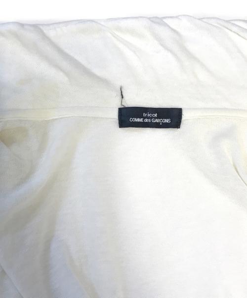 tricot COMME des GARCONS（トリココムデギャルソン）tricot COMME des GARCONS (トリココムデギャルソン) 半袖フリルシャツ ホワイト サイズ:表記なしの古着・服飾アイテム
