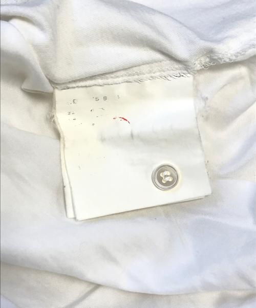 COMME des GARCONS HOMME（コムデギャルソン オム）COMME des GARCONS HOMME (コムデギャルソン オム) 切替ストライプシャツ ホワイト サイズ:Sの古着・服飾アイテム