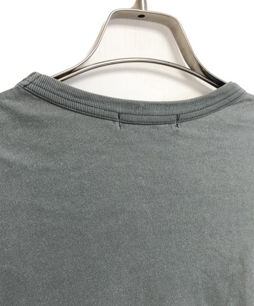 COMME des GARCONS HOMME（コムデギャルソン オム）COMME des GARCONS HOMME (コムデギャルソン オム) 綿天竺製品染ホ゜ケットTシャツ グレー サイズ:Sの古着・服飾アイテム