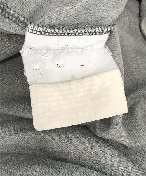COMME des GARCONS HOMME（コムデギャルソン オム）COMME des GARCONS HOMME (コムデギャルソン オム) 綿天竺製品染ホ゜ケットTシャツ グレー サイズ:Sの古着・服飾アイテム
