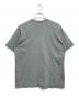 COMME des GARCONS HOMME (コムデギャルソン オム) 綿天竺製品染ホ゜ケットTシャツ グレー サイズ:S：10000円