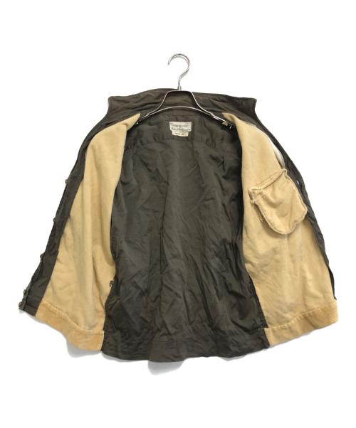 Duke of Hollywood（デュークオブハリウッド）Duke of Hollywood (デュークオブハリウッド) パイル地切替半袖シャツ グリーン サイズ:Mの古着・服飾アイテム