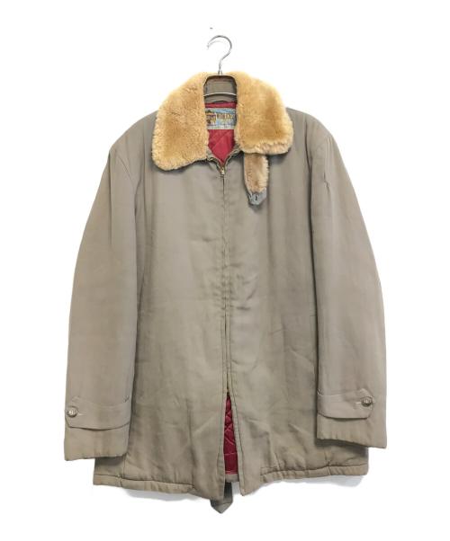 Rissman Brothers WEATHERCREST（Rissman Brothers WEATHERCREST）Rissman Brothers WEATHERCREST (Rissman Brothers WEATHERCREST) 襟ボアギャバジンジャケット グレー サイズ:表記なしの古着・服飾アイテム