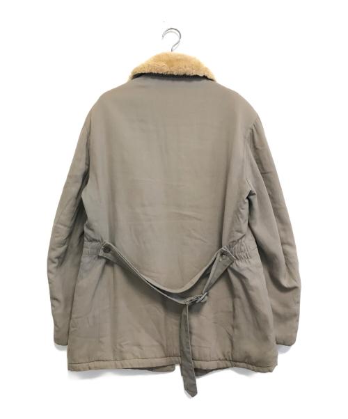 Rissman Brothers WEATHERCREST（Rissman Brothers WEATHERCREST）Rissman Brothers WEATHERCREST (Rissman Brothers WEATHERCREST) 襟ボアギャバジンジャケット グレー サイズ:表記なしの古着・服飾アイテム