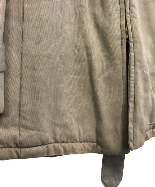 Rissman Brothers WEATHERCREST（Rissman Brothers WEATHERCREST）Rissman Brothers WEATHERCREST (Rissman Brothers WEATHERCREST) 襟ボアギャバジンジャケット グレー サイズ:表記なしの古着・服飾アイテム