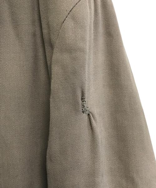 Rissman Brothers WEATHERCREST（Rissman Brothers WEATHERCREST）Rissman Brothers WEATHERCREST (Rissman Brothers WEATHERCREST) 襟ボアギャバジンジャケット グレー サイズ:表記なしの古着・服飾アイテム