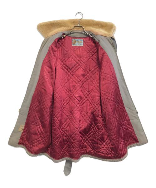 Rissman Brothers WEATHERCREST（Rissman Brothers WEATHERCREST）Rissman Brothers WEATHERCREST (Rissman Brothers WEATHERCREST) 襟ボアギャバジンジャケット グレー サイズ:表記なしの古着・服飾アイテム