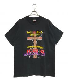 FRUIT OF THE LOOM（フルーツオブザルーム）の古着「プリントTシャツ」｜ブラック