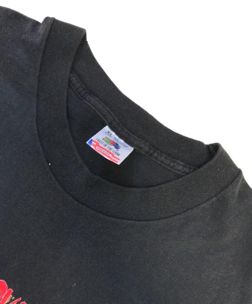 FRUIT OF THE LOOM（フルーツオブザルーム）FRUIT OF THE LOOM (フルーツオブザルーム) プリントTシャツ ブラック サイズ:XLの古着・服飾アイテム