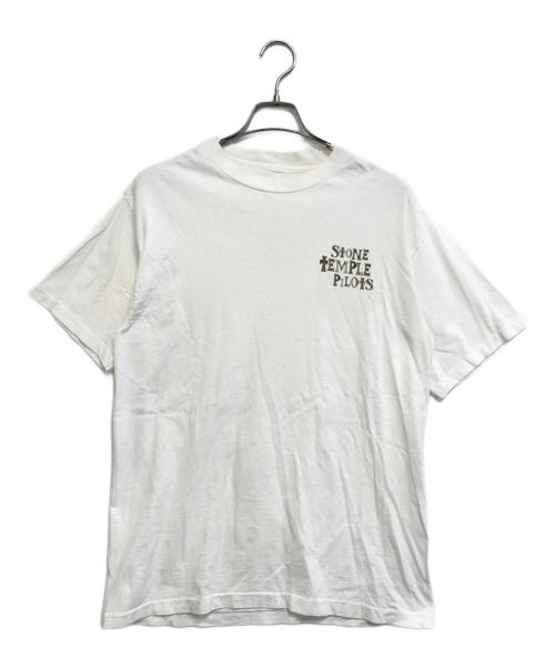 バンドTシャツ（バンドTシャツ）バンドTシャツ (バンドTシャツ) 90s Stone Temple Pilots(ストーン・テンプル・パイロッツ) バンドTシャツ ホワイト サイズ:表記なしの古着・服飾アイテム
