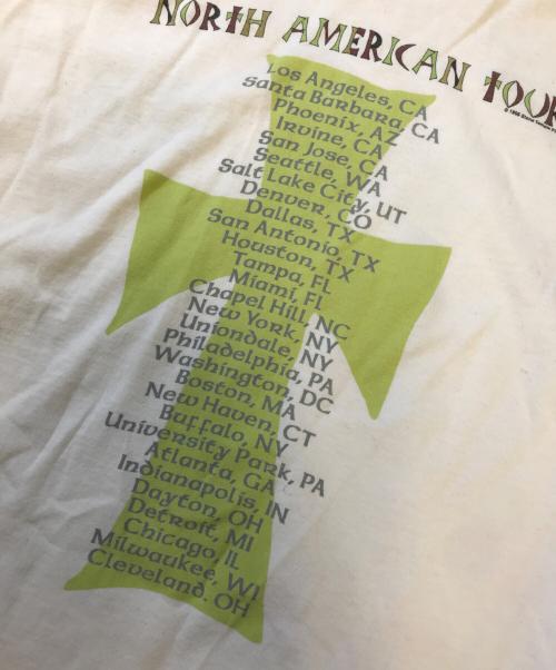 バンドTシャツ（バンドTシャツ）バンドTシャツ (バンドTシャツ) 90s Stone Temple Pilots(ストーン・テンプル・パイロッツ) バンドTシャツ ホワイト サイズ:表記なしの古着・服飾アイテム