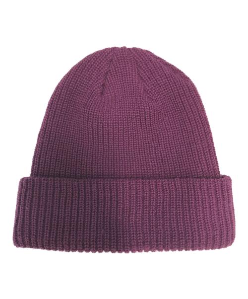 SUPREME（シュプリーム）SUPREME (シュプリーム) ニット帽 パープルの古着・服飾アイテム
