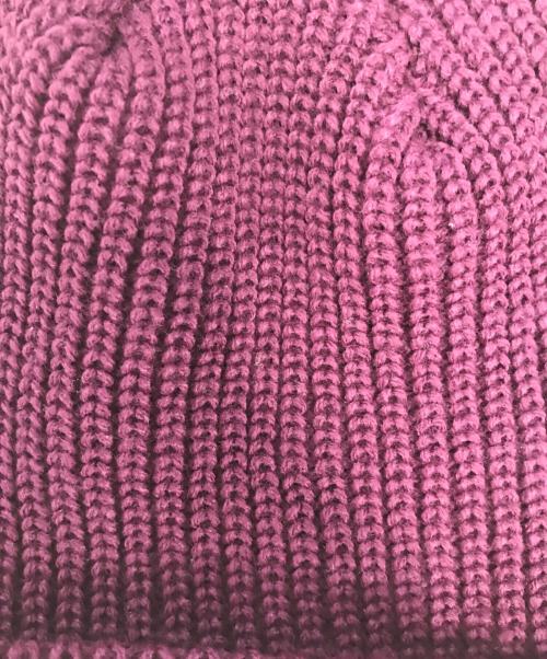 SUPREME（シュプリーム）SUPREME (シュプリーム) ニット帽 パープルの古着・服飾アイテム