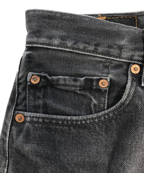 LEVI'S（リーバイス）LEVI'S (リーバイス) 後染めカットオフデニムパンツ ブラック サイズ:W32 L34の古着・服飾アイテム