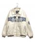 AVIREX（アヴィレックス）の古着「レザースタジャン」｜アイボリー