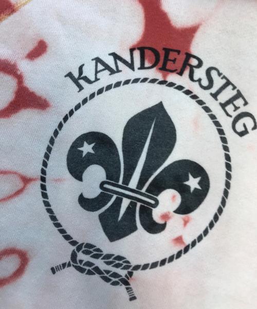 USED（ユーズド）USED (ユーズド) ブリーチ加工ラグランスウェット レッド サイズ:表記なしの古着・服飾アイテム