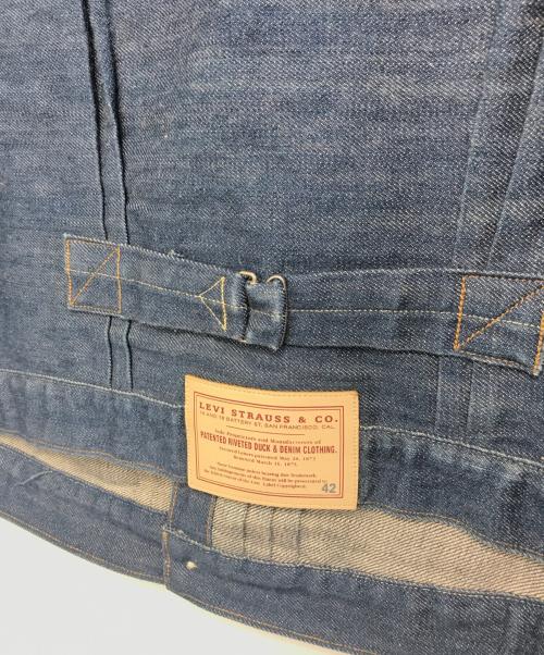 LEVI'S VINTAGE CLOTHING（リーバイス ビンテージ クロージング）LEVI'S VINTAGE CLOTHING (リーバイス ビンテージ クロージング) 1880 Triple Pleated Blouse インディゴ サイズ:Lの古着・服飾アイテム