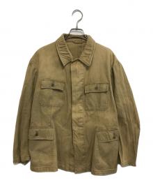 VINTAGE（ヴィンテージ）の古着「ワークジャケット」｜カーキ