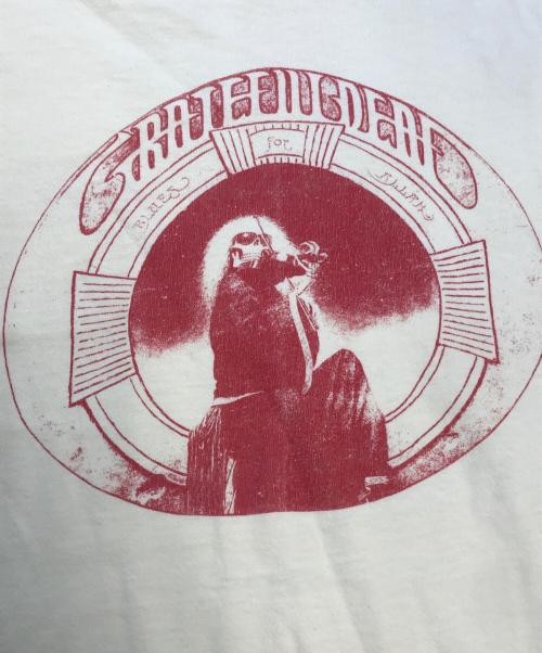 バンドTシャツ（バンドTシャツ）バンドTシャツ (バンドTシャツ) 80s GRATEFUL DEAD(グレイトフルデッド) バンドTシャツ アイボリー サイズ:XLの古着・服飾アイテム