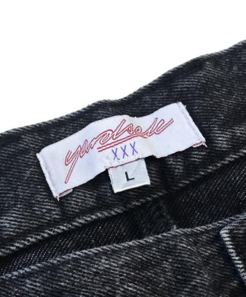YARDSALE（ヤードセール）YARDSALE (ヤードセール) デニムパンツ ブラック サイズ:Lの古着・服飾アイテム