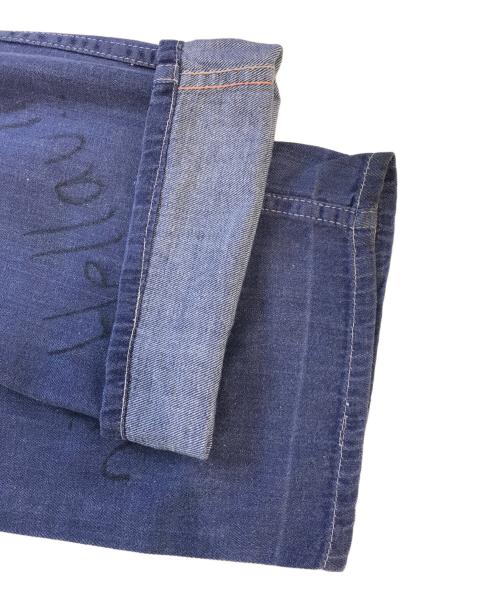 VINTAGE（ヴィンテージ）VINTAGE (ヴィンテージ) ベイカーライトオンスデニムパンツ インディゴ サイズ:不明の古着・服飾アイテム