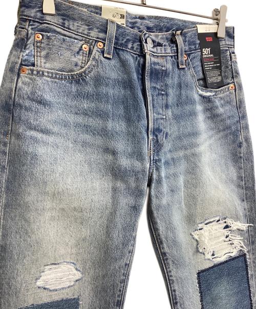 LEVI'S PReMIUM（リーバイス プレミアム）LEVI'S PReMIUM (リーバイスプレミアム) 501リペア加工デニムパンツ インディゴ サイズ:W30 L32 未使用品の古着・服飾アイテム