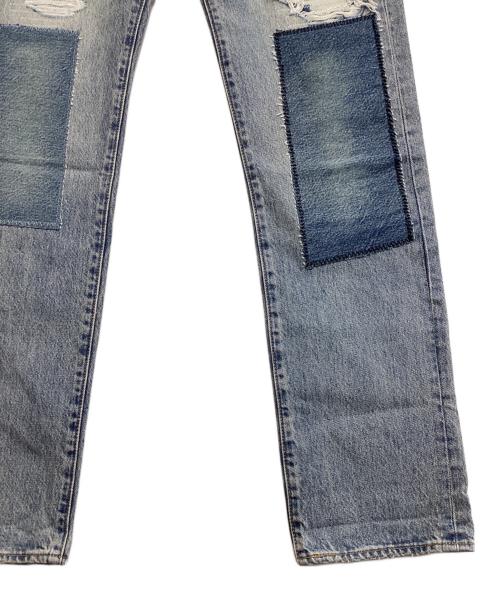 LEVI'S PReMIUM（リーバイス プレミアム）LEVI'S PReMIUM (リーバイスプレミアム) 501リペア加工デニムパンツ インディゴ サイズ:W30 L32 未使用品の古着・服飾アイテム