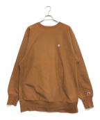 Championチャンピオン）の古着「90s リバースウィーブスウェット」｜ブラウン