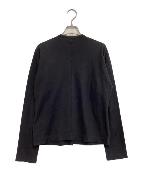 tricot COMME des GARCONS（トリココムデギャルソン）tricot COMME des GARCONS (トリココムデギャルソン) 花柄プリントカーディガン ブラック サイズ:表記なしの古着・服飾アイテム