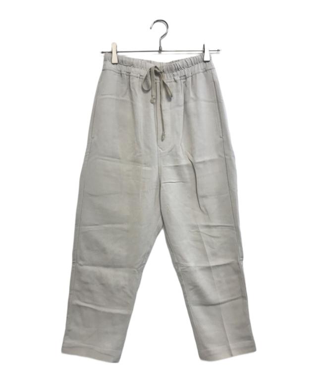 Rick Owens, RICK OWENS クロップド サルエル イージーパンツ ベージュ