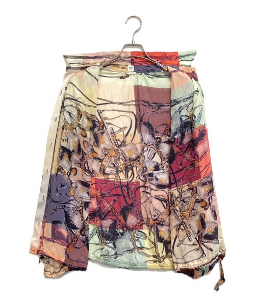 HERMES（エルメス）HERMES (エルメス) ノースリーブ総柄シャツ マルチカラー サイズ:42の古着・服飾アイテム