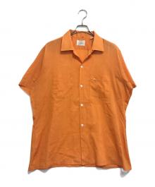 ARROW（アロー）の古着「オープンカラー半袖シャツ」｜オレンジ