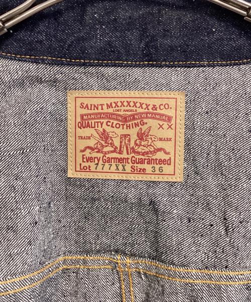 SAINT MICHAEL（セントマイケル）SAINT MICHAEL (セントマイケル) 777XXデニムジャケット インディゴ サイズ:36の古着・服飾アイテム