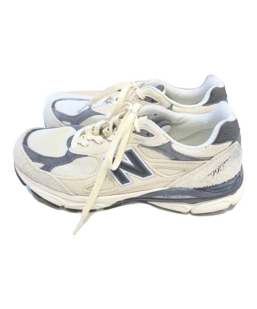 NEW BALANCE（ニューバランス）NEW BALANCE (ニューバランス) 990V3 アイボリー サイズ:US9½/UK9/EU43/CM27.5の古着・服飾アイテム