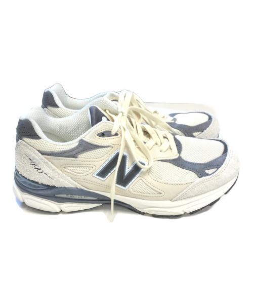 NEW BALANCE（ニューバランス）NEW BALANCE (ニューバランス) 990V3 アイボリー サイズ:US9½/UK9/EU43/CM27.5の古着・服飾アイテム