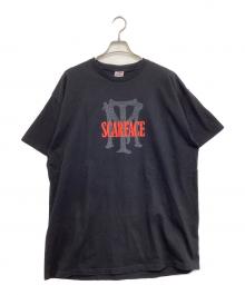 ムービーTシャツ（ムービーTシャツ）の古着「SCARFACE(スカーフェイス) プリントTシャツ」｜ブラック