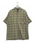 Patagonia（パタゴニア）の古着「オンブレチェック半袖シャツ」｜グリーン