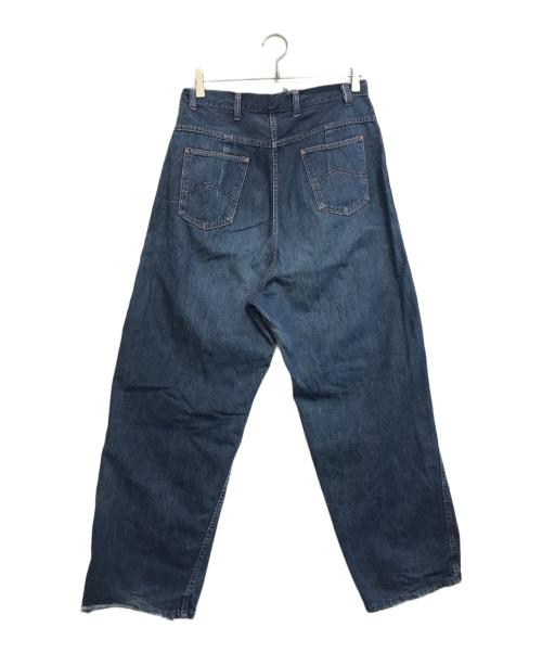 MONTGOMERY WARD 101（モンゴメリーワード101）MONTGOMERY WARD 101 (モンゴメリーワード101) デニムランチパンツ インディゴ サイズ:不明の古着・服飾アイテム