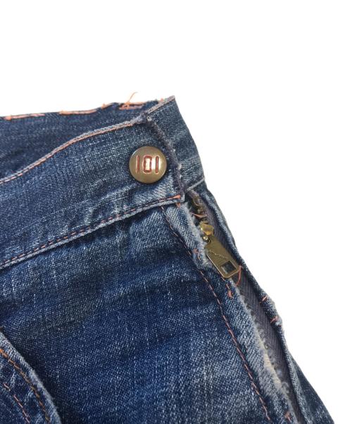 MONTGOMERY WARD 101（モンゴメリーワード101）MONTGOMERY WARD 101 (モンゴメリーワード101) デニムランチパンツ インディゴ サイズ:不明の古着・服飾アイテム