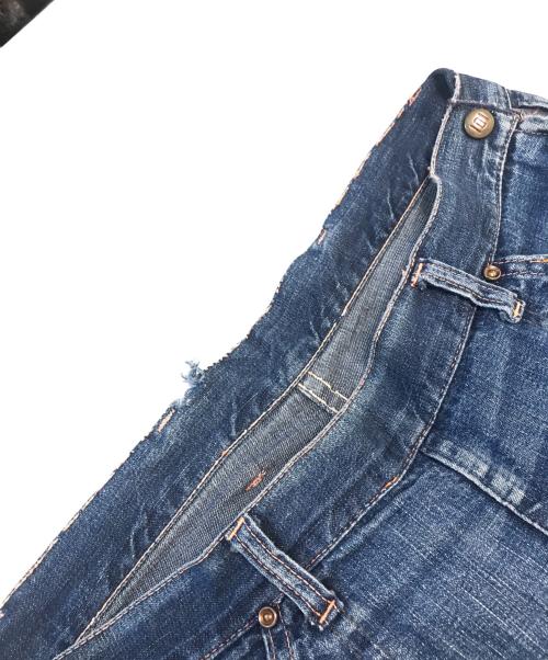 MONTGOMERY WARD 101（モンゴメリーワード101）MONTGOMERY WARD 101 (モンゴメリーワード101) デニムランチパンツ インディゴ サイズ:不明の古着・服飾アイテム