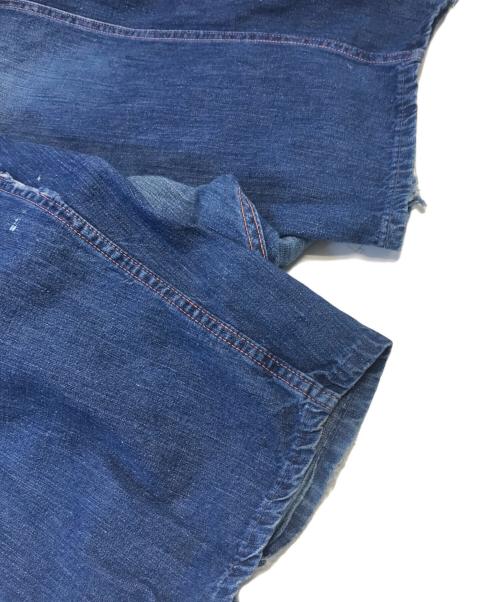 MONTGOMERY WARD 101（モンゴメリーワード101）MONTGOMERY WARD 101 (モンゴメリーワード101) デニムランチパンツ インディゴ サイズ:不明の古着・服飾アイテム