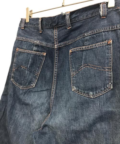 MONTGOMERY WARD 101（モンゴメリーワード101）MONTGOMERY WARD 101 (モンゴメリーワード101) デニムランチパンツ インディゴ サイズ:不明の古着・服飾アイテム