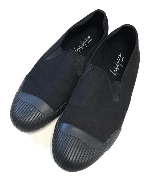 Yohji Yamamoto pour homme（ヨウジヤマモト プールオム）Yohji Yamamoto pour homme (ヨウジヤマモト プールオム) ローカットスニーカー ブラック サイズ:3の古着・服飾アイテム