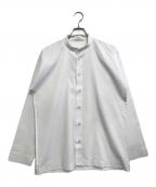 ISSEY MIYAKEイッセイミヤケ）の古着「バンドカラーシャツ」｜グレー
