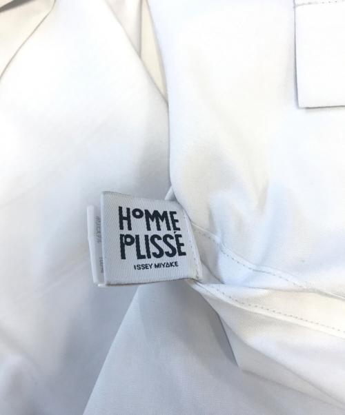 ISSEY MIYAKE（イッセイミヤケ）ISSEY MIYAKE (イッセイミヤケ) バンドカラーシャツ グレー サイズ:2の古着・服飾アイテム