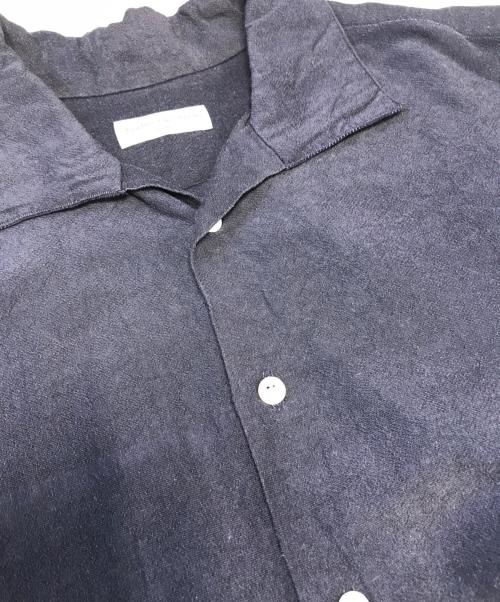 Aquellos Ojos Verdes（アケヨス オホス ヴェルデス）Aquellos Ojos Verdes (アケヨス オホス ヴェルデス) コットンリネンシャツ ネイビー サイズ:3の古着・服飾アイテム