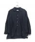 Aquellos Ojos Verdes（アケヨス オホス ヴェルデス）の古着「コットンリネンシャツ」｜ネイビー