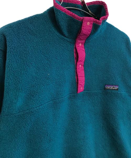 Patagonia（パタゴニア）Patagonia (パタゴニア) シンチラスナッププルオーバージャケット グリーン サイズ:Mの古着・服飾アイテム