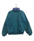 Patagoniaパタゴニア）の古着「シェルドシンチラジャケット」｜グリーン